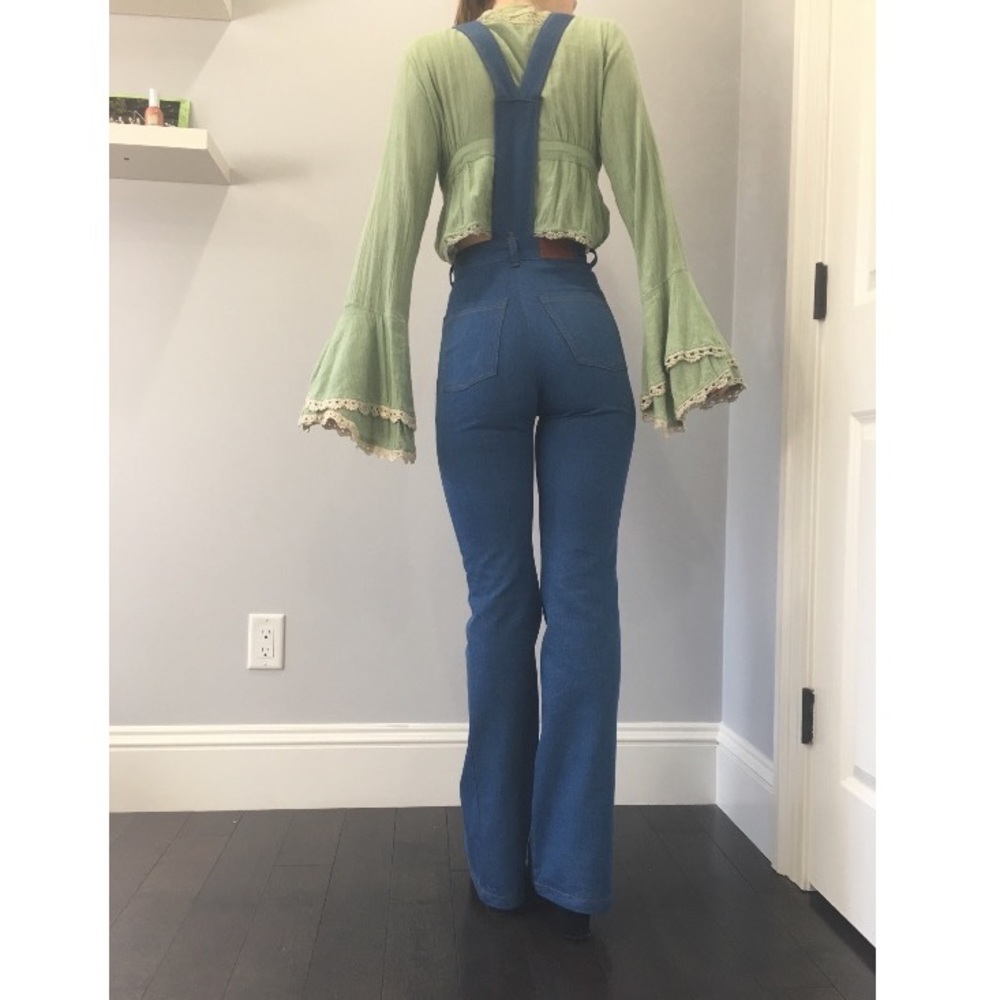 Flared Overalls